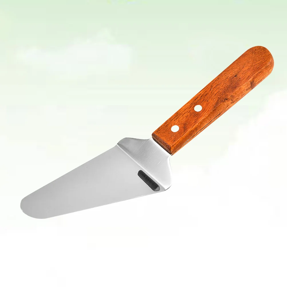 Spatula Pizza Server Cake Piebaking Small Slicer Wooden Grill Disposablecutter Steel Stainlessturner Bbq Flipper Steak Transfer
Spatula Pizza Server Cake Piebaking Small Slicer Wooden Grill Disposablecutter Steel Stainlessturner Bbq Flipper Steak Transfer