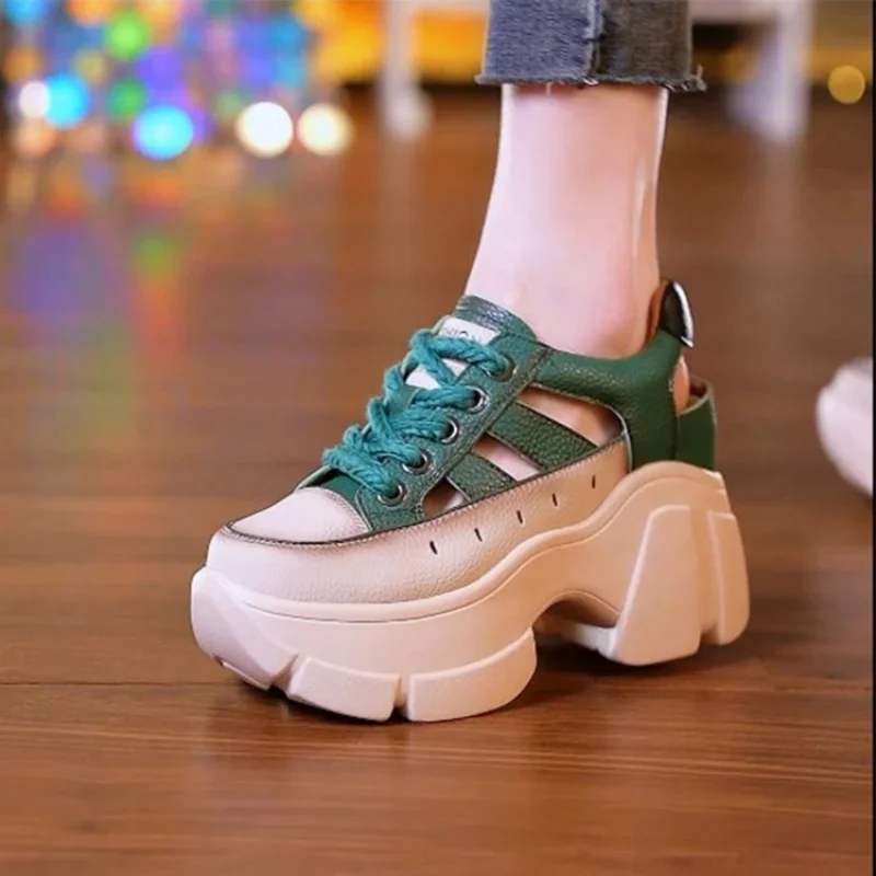 2023 Summer New Daddy Sandals for Women Beach Casual Shoes Muffin Thick Sole Fashion High Heels Rome
2023 Summer New Daddy Sandals for Women Beach Casual Shoes Muffin Thick Sole Fashion High Heels Rome