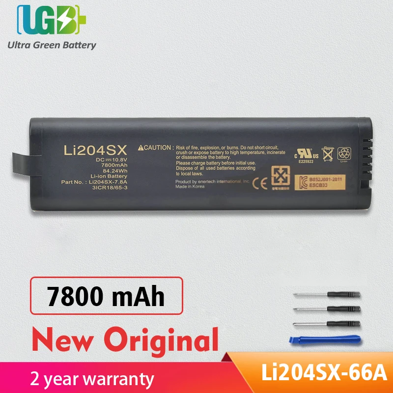 UGB New Original Li204SX-66A Battery For JDSU MTS-6000 LI204SX-60 LI204SX-60A LI204SX-66 LI204SX-66A GPDR204 A6188-67004 Battery
UGB New Original Li204SX-66A Battery For JDSU MTS-6000 LI204SX-60 LI204SX-60A LI204SX-66 LI204SX-66A GPDR204 A6188-67004 Battery