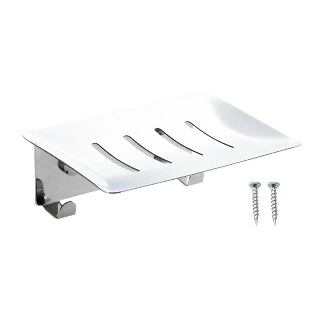 With Hooks Kitchen Drain Hole Stainless Steel Thicked Bathroom Multifunction Waterproof Wall Mounted Easy Install Soap Holder
With Hooks Kitchen Drain Hole Stainless Steel Thicked Bathroom Multifunction Waterproof Wall Mounted Easy Install Soap Holder
