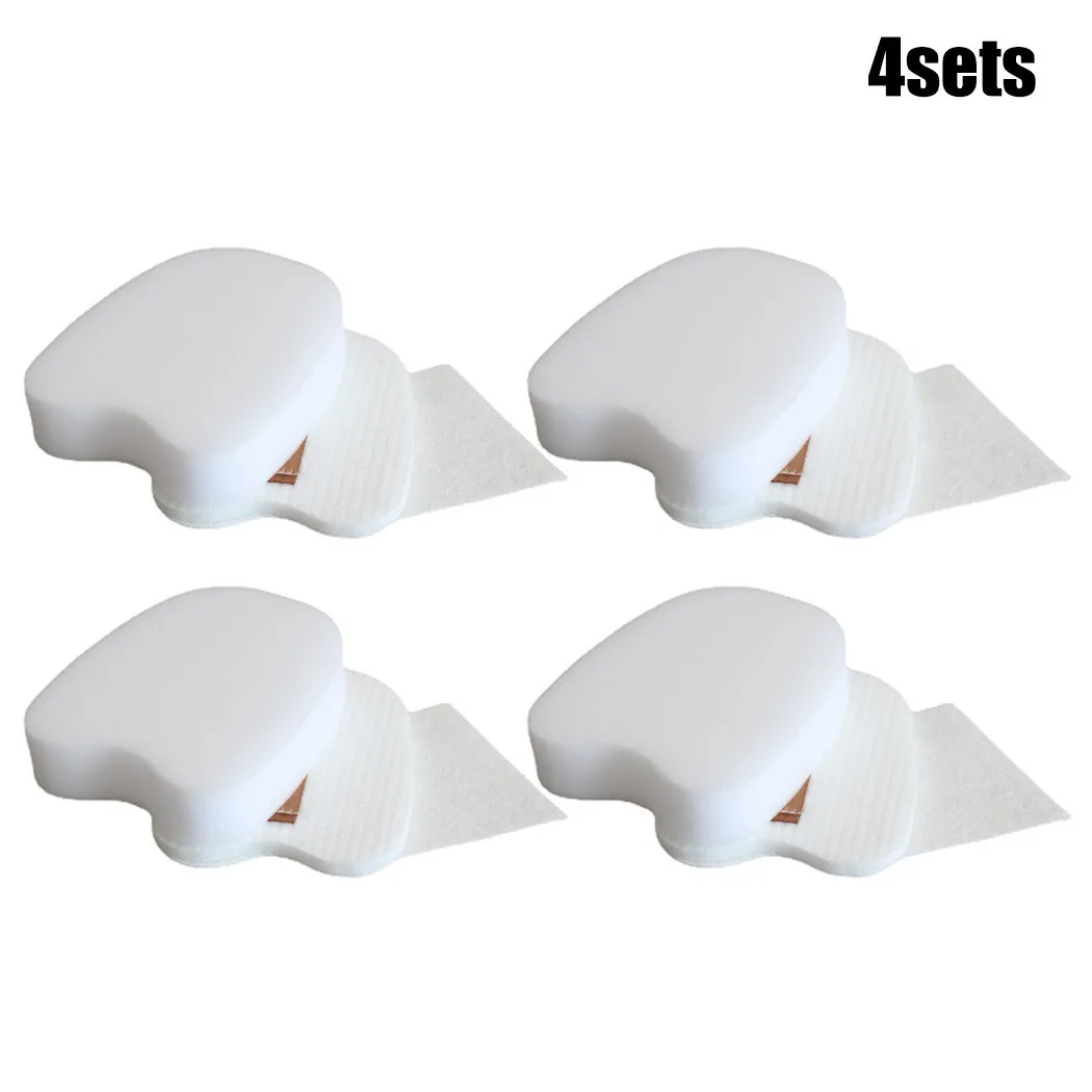 Spare Filters Vacuum Cleaner 4PCS Accessories Felt Foam For Shark Rocket Zero-M HV345 Replacement XPMFK320 ZS350
Spare Filters Vacuum Cleaner 4PCS Accessories Felt Foam For Shark Rocket Zero-M HV345 Replacement XPMFK320 ZS350