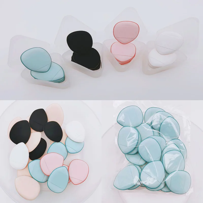 

3/10PCS Thumb Air Cushion Mini Concealer Foundation Puff Fingertip Mini Water Droplet Dry And Wet Dual-use BB Small Finger Puff