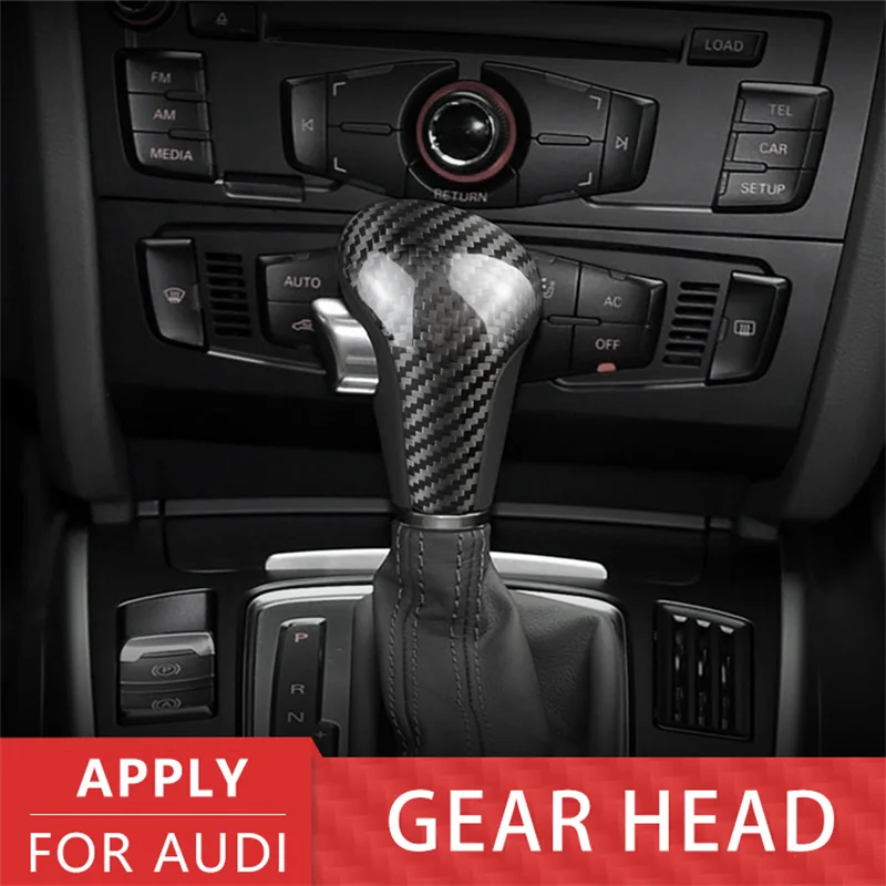 Real Carbon Fiber Gear Shift Knob Cover Cap Handle Sleeve Button Decoration Sticker For Audi A4L A4 A5 Q5 A6L Q7
Real Carbon Fiber Gear Shift Knob Cover Cap Handle Sleeve Button Decoration Sticker For Audi A4L A4 A5 Q5 A6L Q7