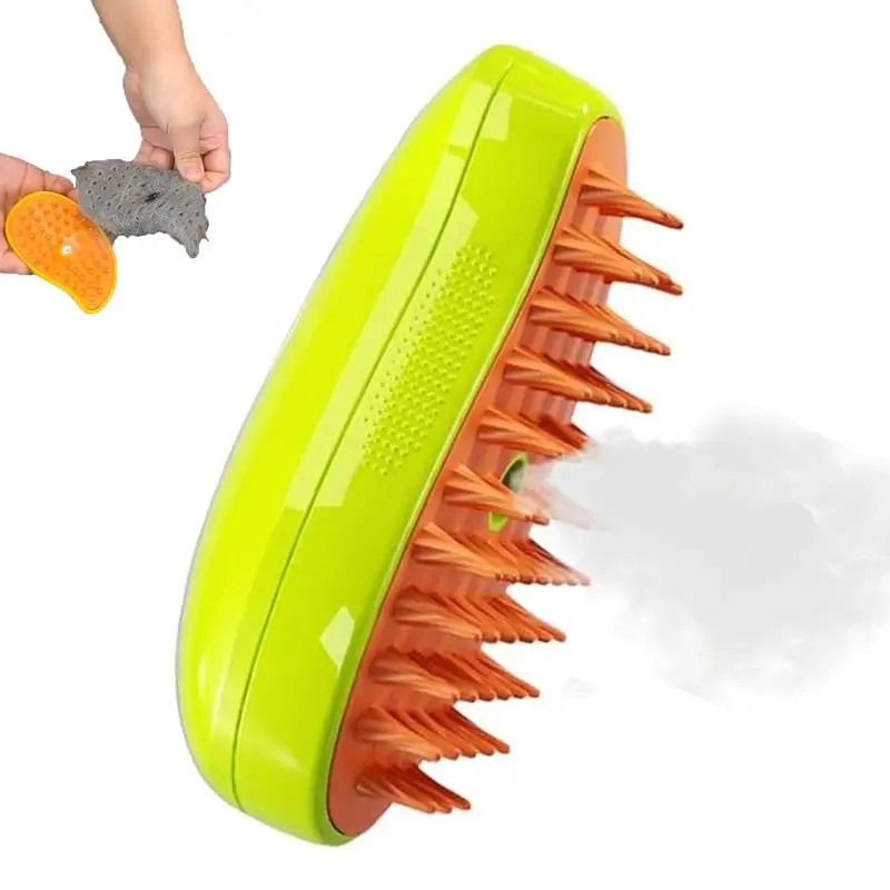 Pet Grooming Brush Shedding Brush Pet Hair Remover Comb Hot Steam Massage Grooming Brush For Cats Dogs Pet Grooming supplies
Pet Grooming Brush Shedding Brush Pet Hair Remover Comb Hot Steam Massage Grooming Brush For Cats Dogs Pet Grooming supplies