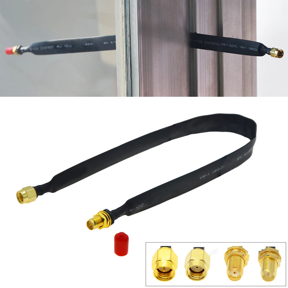 1pc SMA M Male To SMA F Female Flat Coaxial Extension Pigtail WIFI Router Antenna Extension RF Coaxial Cable
1pc SMA M Male To SMA F Female Flat Coaxial Extension Pigtail WIFI Router Antenna Extension RF Coaxial Cable