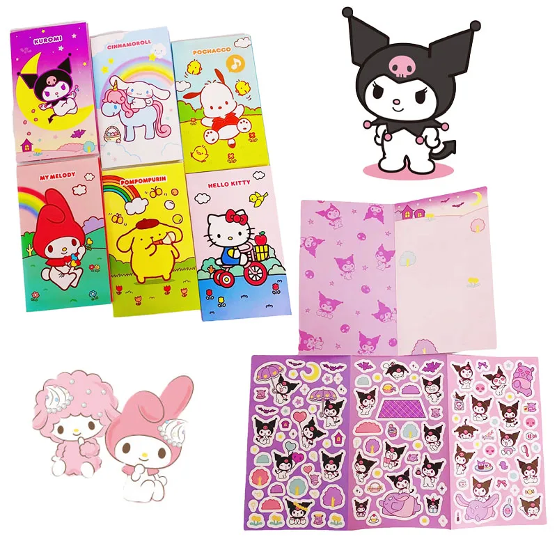 Kawaii Sanrioed Sticker Cartoon My Melody Kuromi Cinnamoroll Purin Pochacco Stickers Laptop Phone Graffiti Sticker Decal Kid Toy
Kawaii Sanrioed Sticker Cartoon My Melody Kuromi Cinnamoroll Purin Pochacco Stickers Laptop Phone Graffiti Sticker Decal Kid Toy