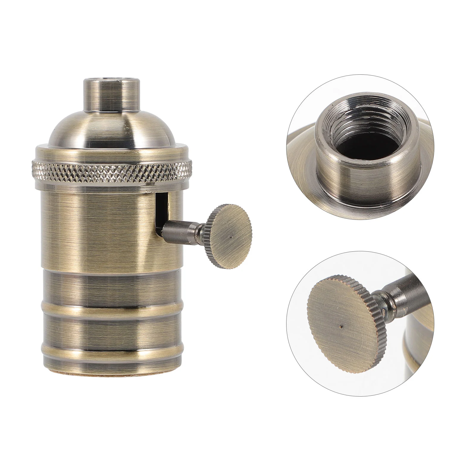 Practical Replacement Bulb Socket E27 Base Bulb Holder Socket Bulb Holder Lamp Kit For Do It Yourself
Practical Replacement Bulb Socket E27 Base Bulb Holder Socket Bulb Holder Lamp Kit For Do It Yourself