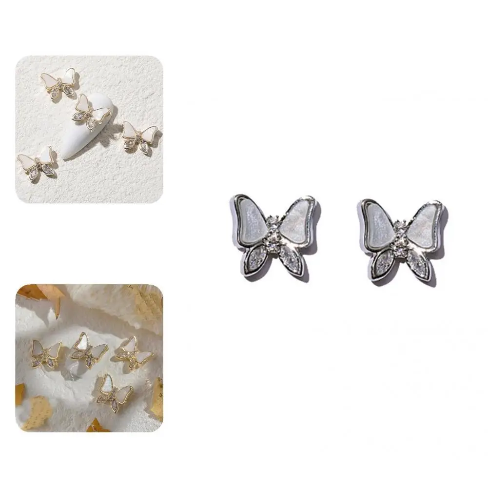 2Pcs/Set Butterflies Rhinestones Beautiful Non-Fading Shiny for Female Manicure Accessories Nail Ornament
2Pcs/Set Butterflies Rhinestones Beautiful Non-Fading Shiny for Female Manicure Accessories Nail Ornament