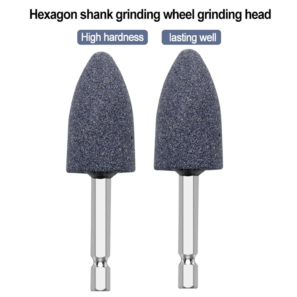 Sharpening Head Grinding Head 2PCS Brown Corundum Cone Grinding Wheel Hexagonal Shank Sharpening Head High Quality
Sharpening Head Grinding Head 2PCS Brown Corundum Cone Grinding Wheel Hexagonal Shank Sharpening Head High Quality