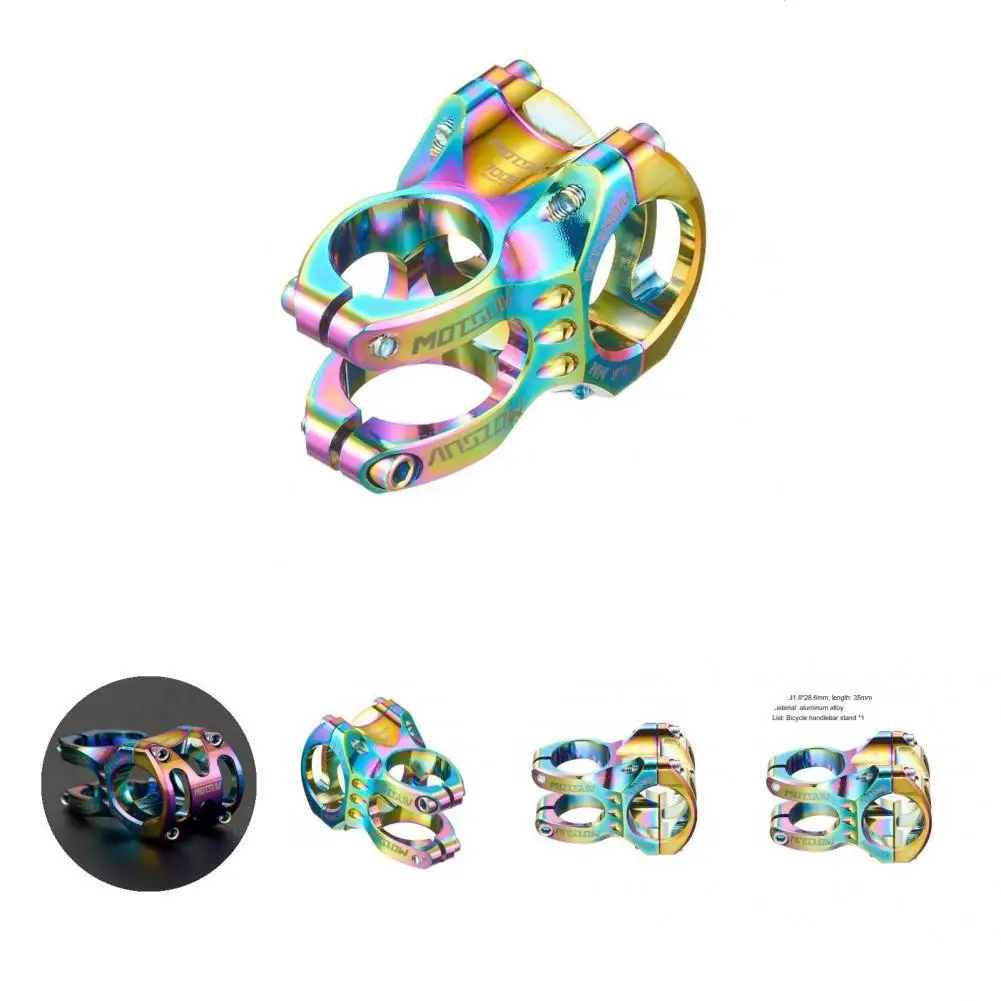 Components Useful Professional Sturdy Short Stem Lightweight Hollow Stem Plating Appearance for Downhill Bikes
Components Useful Professional Sturdy Short Stem Lightweight Hollow Stem Plating Appearance for Downhill Bikes