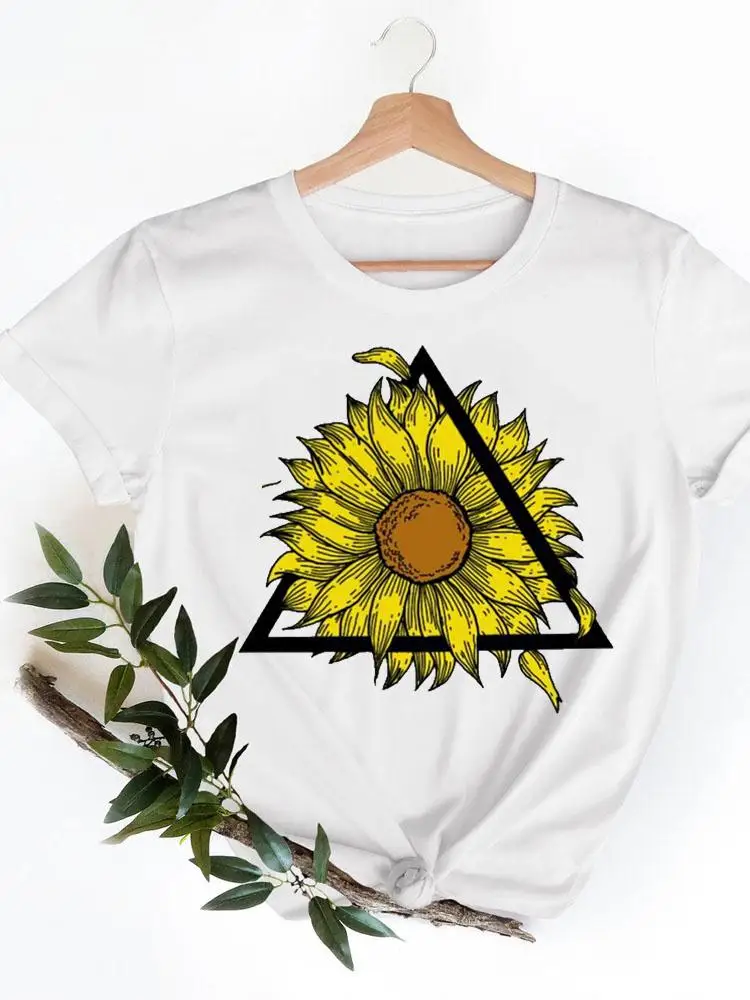 Summer Spring Fashion Sunflower 90s Clothing Short Sleeve Ladies Women Graphic Tee T-shirts Female T Shirt Casual Clothes
Summer Spring Fashion Sunflower 90s Clothing Short Sleeve Ladies Women Graphic Tee T-shirts Female T Shirt Casual Clothes