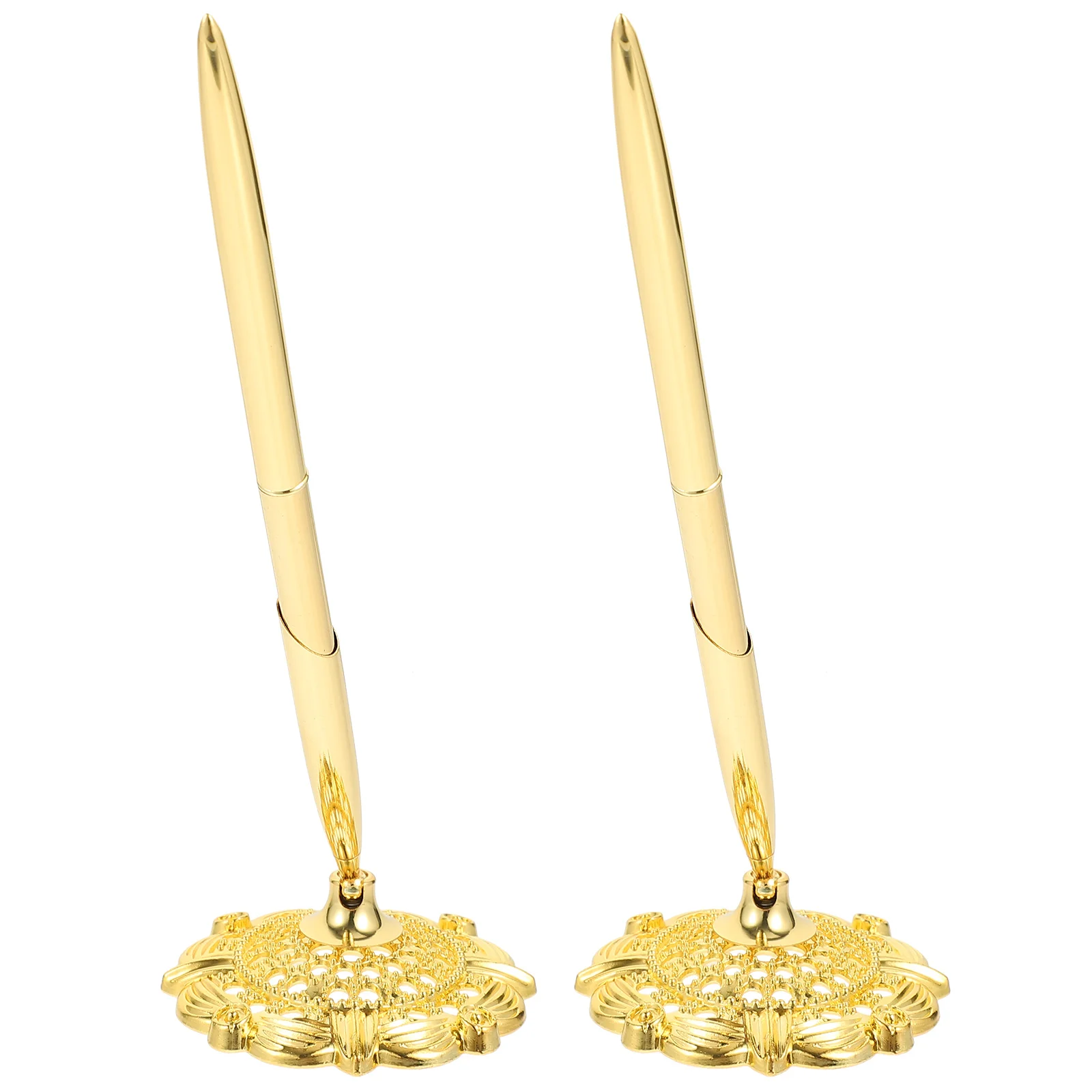 2 Pcs Signing Pen Ballpoint Wedding Ceremony Decorations Decorative Writing Metal Trim Business Fine Desktop Professional
2 Pcs Signing Pen Ballpoint Wedding Ceremony Decorations Decorative Writing Metal Trim Business Fine Desktop Professional