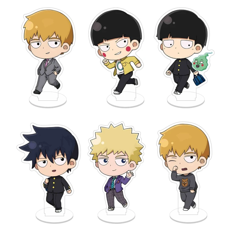 10cm Anime Mob Psycho 100 Kageyama Shigeo Reigen Arataka Action Figure Doll Acrylic Stand Model Plate Cosplay Toy for Gift
10cm Anime Mob Psycho 100 Kageyama Shigeo Reigen Arataka Action Figure Doll Acrylic Stand Model Plate Cosplay Toy for Gift