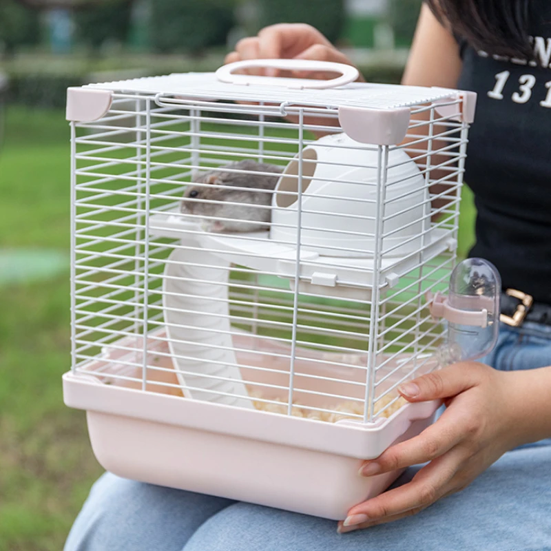Hamster Luxury Double-storey Villa Go Out Cage Grain Sawdust Bath Hamster 27cm Snow Castle Cage Basic Golden Bear Special 
Hamster Luxury Double-storey Villa Go Out Cage Grain Sawdust Bath Hamster 27cm Snow Castle Cage Basic Golden Bear Special