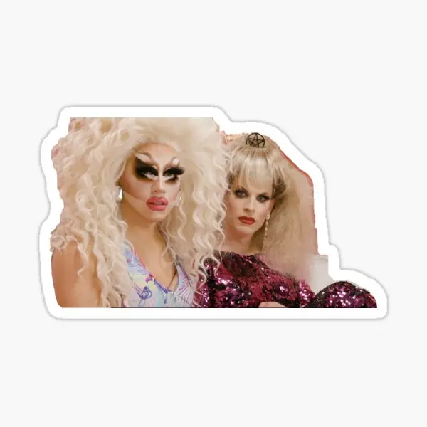 Trixie And Katya 5PCS Stickers for Wall Decorations Luggage Kid Art Funny Living Room Background Car Room Bumper Home Stickers
Trixie And Katya 5PCS Stickers for Wall Decorations Luggage Kid Art Funny Living Room Background Car Room Bumper Home Stickers