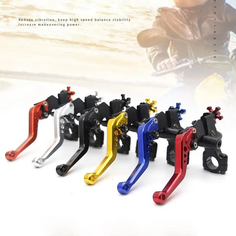 1 Pair Motorcycle Hydraulic Brake Pump Handle Assembly Adjustable Brake Lever Handlebar Universal Parts For 22mm Handlebar
1 Pair Motorcycle Hydraulic Brake Pump Handle Assembly Adjustable Brake Lever Handlebar Universal Parts For 22mm Handlebar