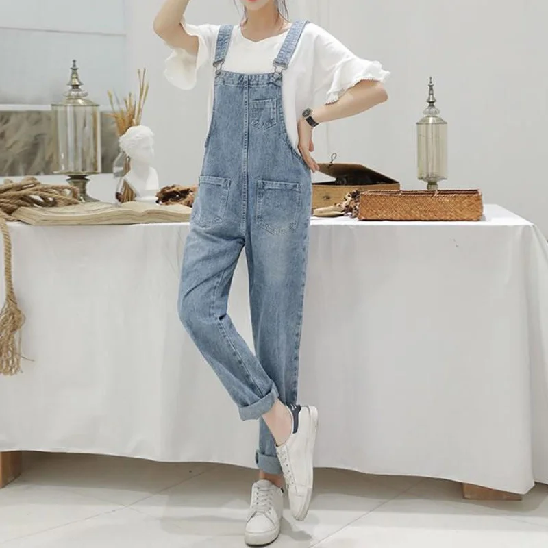 Denim Jumpsuits Spring Overalls For Women Outwear Womens Elegant Long Trouser Rompers Female Casual Romper Outfits Pants Overall
Denim Jumpsuits Spring Overalls For Women Outwear Womens Elegant Long Trouser Rompers Female Casual Romper Outfits Pants Overall