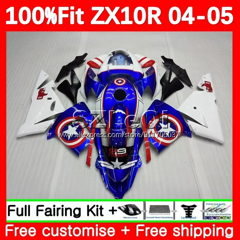 Корпус обтекателя blue stars OEM для KAWASAKI NINJA ZX 1000 CC 10 R ZX1000 10R ZX10R 04 05 ZX-10R 2004 2005 Инжекционный Комплект обтекателя 108LQ.21
Корпус обтекателя blue stars OEM для KAWASAKI NINJA ZX 1000 CC 10 R ZX1000 10R ZX10R 04 05 ZX-10R 2004 2005 Инжекционный Комплект обтекателя 108LQ.21