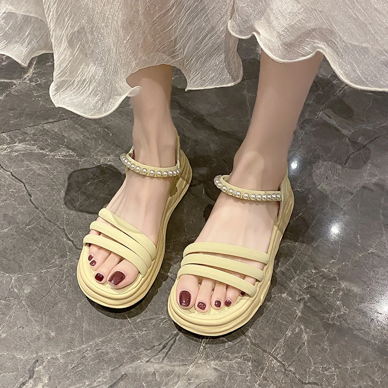 2023 Fashion Shoes for Women Elastic Band Women's Sandals Narrow Band Platform Daily Shoes Women Round Toe Sport Sandals Ladies
2023 Fashion Shoes for Women Elastic Band Women's Sandals Narrow Band Platform Daily Shoes Women Round Toe Sport Sandals Ladies