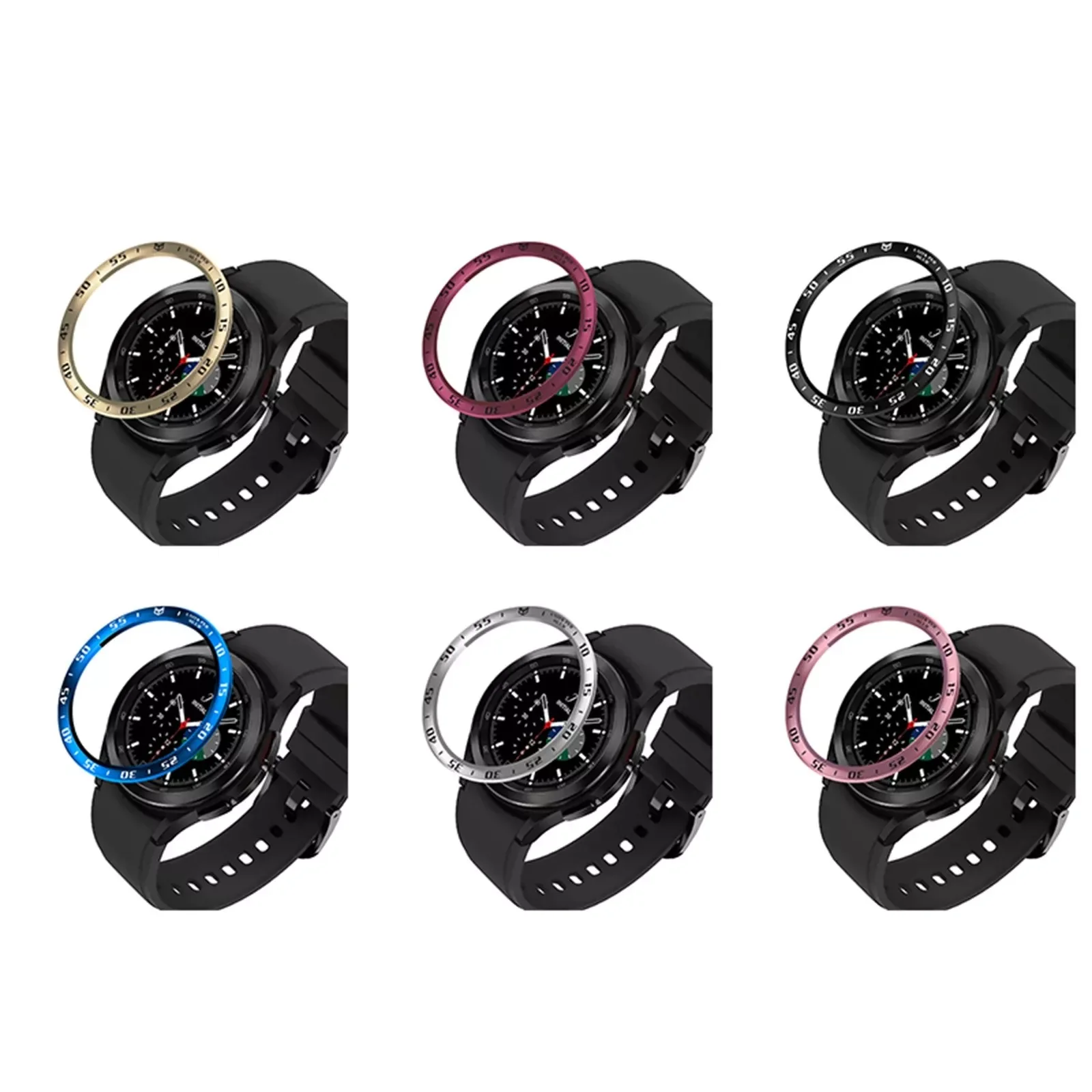 Bezel Ring Case for Samsung Galaxy Watch 4 Classic 46mm frontier Bezel Styling Frame Cases Cover Protection Bracelets
Bezel Ring Case for Samsung Galaxy Watch 4 Classic 46mm frontier Bezel Styling Frame Cases Cover Protection Bracelets