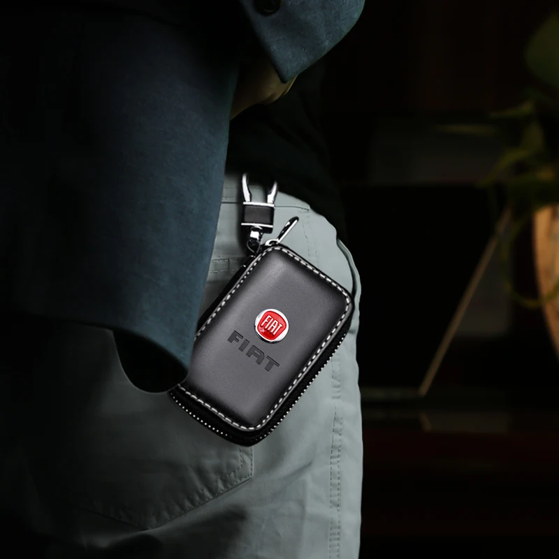 Car Styling Key Case Keychain Coin Purse Auto Remote Control Storage Box Accessories For Fiat 500 Punto Stilo Ducato Palio B Etc
Car Styling Key Case Keychain Coin Purse Auto Remote Control Storage Box Accessories For Fiat 500 Punto Stilo Ducato Palio B Etc
