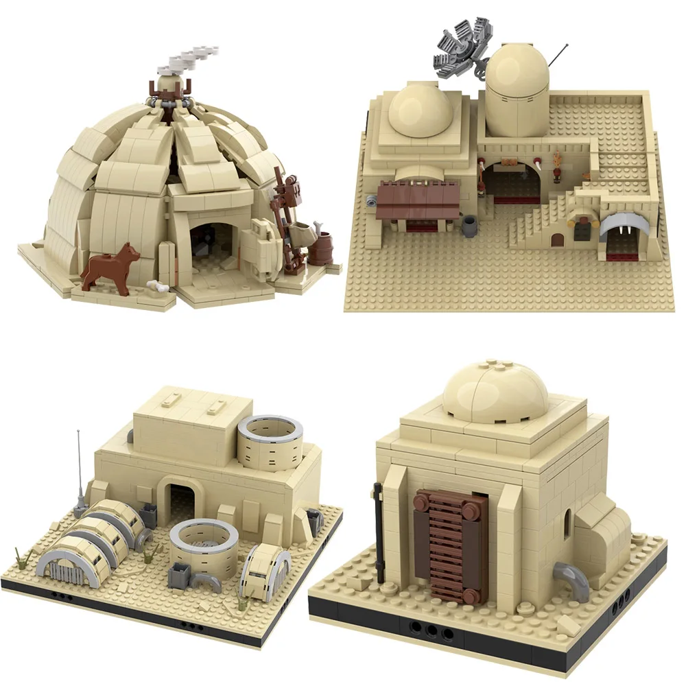 Space War MOC-45639 Slums Luke Desert Village Sand Planet Desolate World Building Block Kit Galaxy Brick Model DIY Kid Toy Gift
Space War MOC-45639 Slums Luke Desert Village Sand Planet Desolate World Building Block Kit Galaxy Brick Model DIY Kid Toy Gift