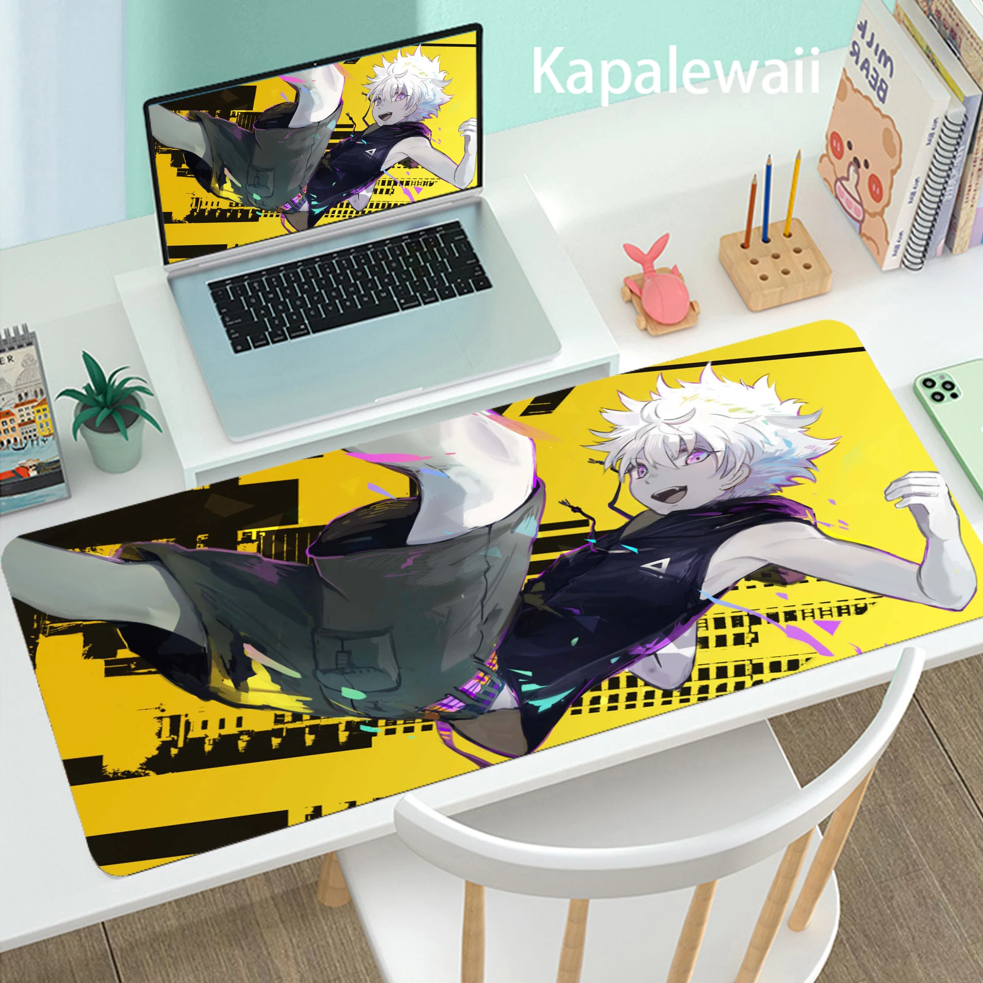 Hunter X Hunter Game Gaming Mousepad Anime Mouse Pad 900x400mm Game MousePad Oversized Laptop Pad Table Mat For Playing Games
Hunter X Hunter Game Gaming Mousepad Anime Mouse Pad 900x400mm Game MousePad Oversized Laptop Pad Table Mat For Playing Games