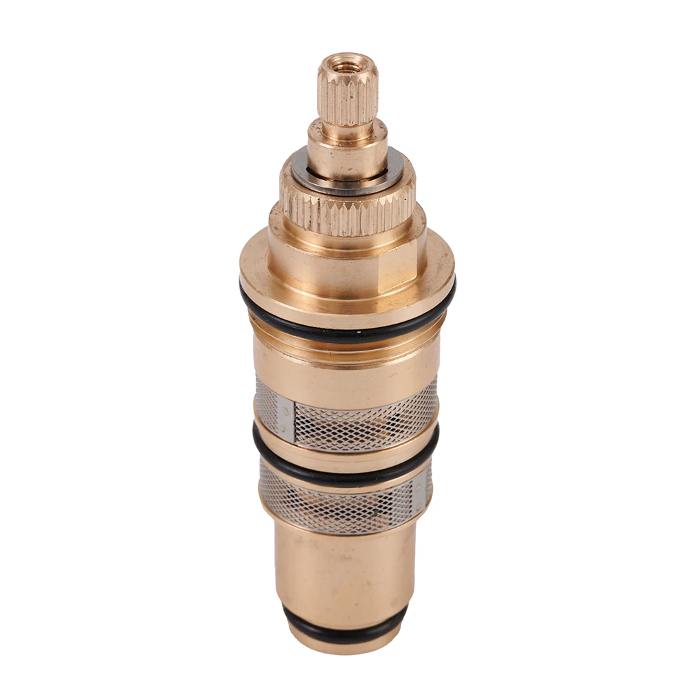 Brass Replacement Thermostatic Cartridge Shower Mixer Valve Bar Repair Kit Bathroom Water Temperature Control Faucet Cartridges
Brass Replacement Thermostatic Cartridge Shower Mixer Valve Bar Repair Kit Bathroom Water Temperature Control Faucet Cartridges