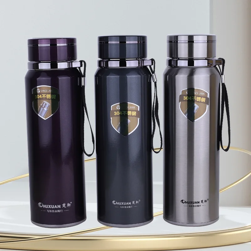 Thermos Thermos 304 Stainless Steel Insulation Cup Hot Water Thermometer Large Capacity Outdoor Gift Insulation Cup
Thermos Thermos 304 Stainless Steel Insulation Cup Hot Water Thermometer Large Capacity Outdoor Gift Insulation Cup