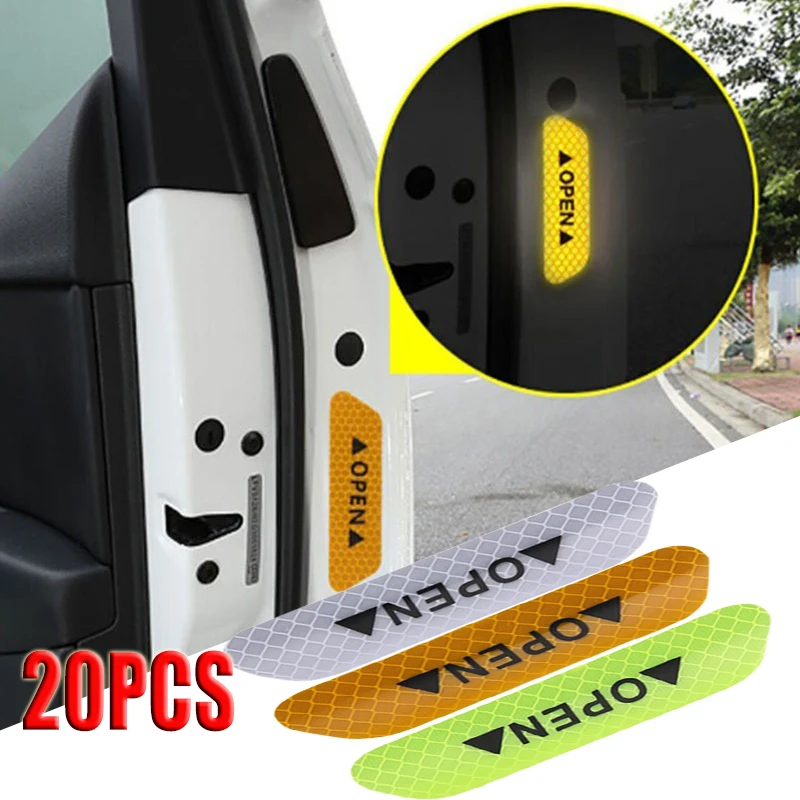 Universal Car Door Reflective Sticker Motorcycle Bike Helmet Decoration Strips OPEN Safety Mark Warning Tape Reflective Decals
Universal Car Door Reflective Sticker Motorcycle Bike Helmet Decoration Strips OPEN Safety Mark Warning Tape Reflective Decals