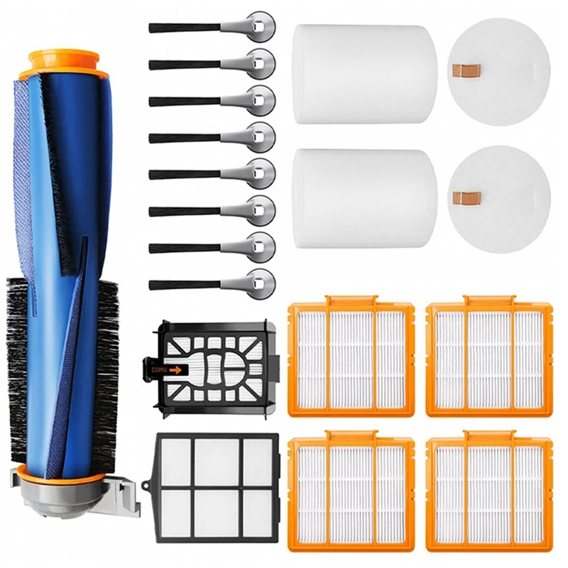 Replacement Parts Roller Brush Side Brushes Hepa Filters For Shark AV2501AE AV2502AE Robot Vacuum Cleaner Accessories
Replacement Parts Roller Brush Side Brushes Hepa Filters For Shark AV2501AE AV2502AE Robot Vacuum Cleaner Accessories