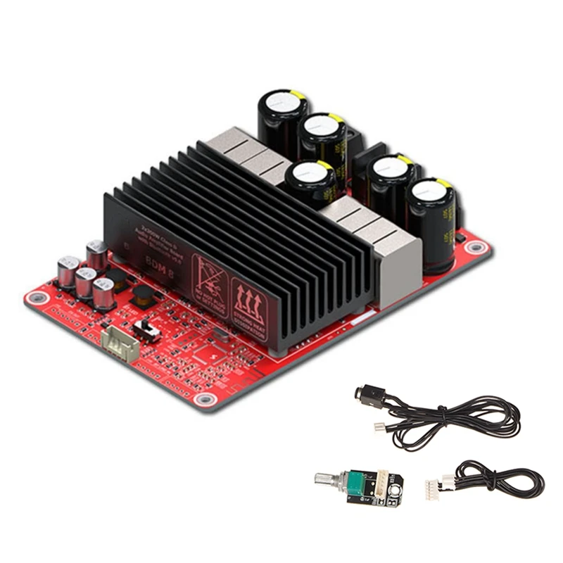 300Wx2 TPA3255 2-Channel Stereo Amplifier Board High Power Bluetooth 5.0 DC24-48V Class D Digital Power Amplifier Audio
300Wx2 TPA3255 2-Channel Stereo Amplifier Board High Power Bluetooth 5.0 DC24-48V Class D Digital Power Amplifier Audio