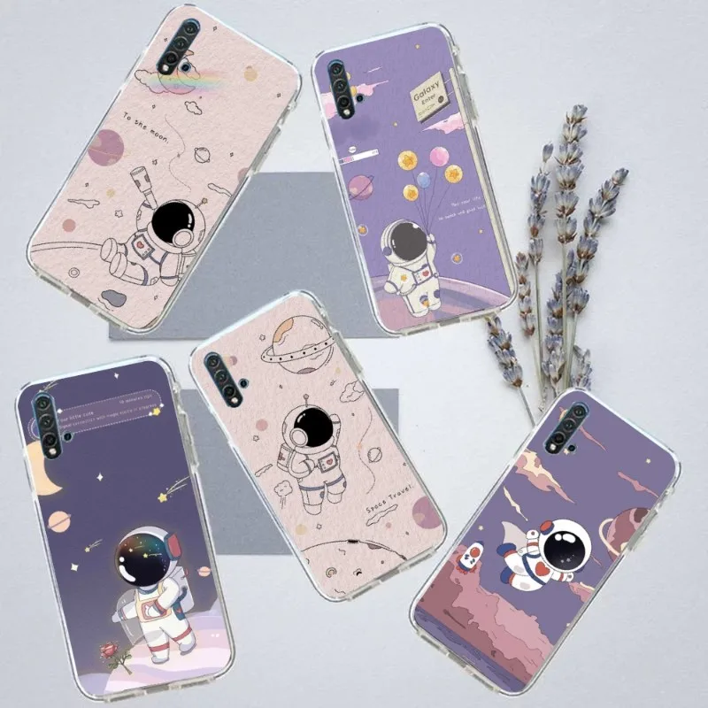 Чехол для телефона с астронавтом для Huawei P50 P40 P30 Pro Mate 40 30 Pro Nova 8 8i Y7P Honor, прозрачный чехол для телефона
Чехол для телефона с астронавтом для Huawei P50 P40 P30 Pro Mate 40 30 Pro Nova 8 8i Y7P Honor, прозрачный чехол для телефона