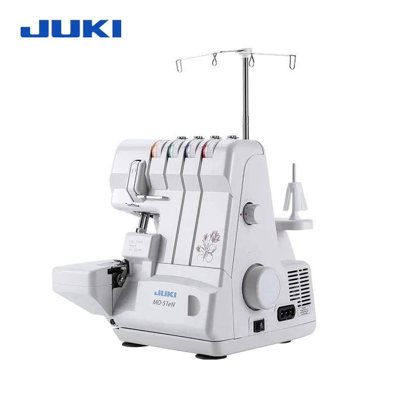 

JUKI MO-50en настраиваемая и гарантированная многофункциональная практичная электрическая портативная бытовая швейная машина оверлок