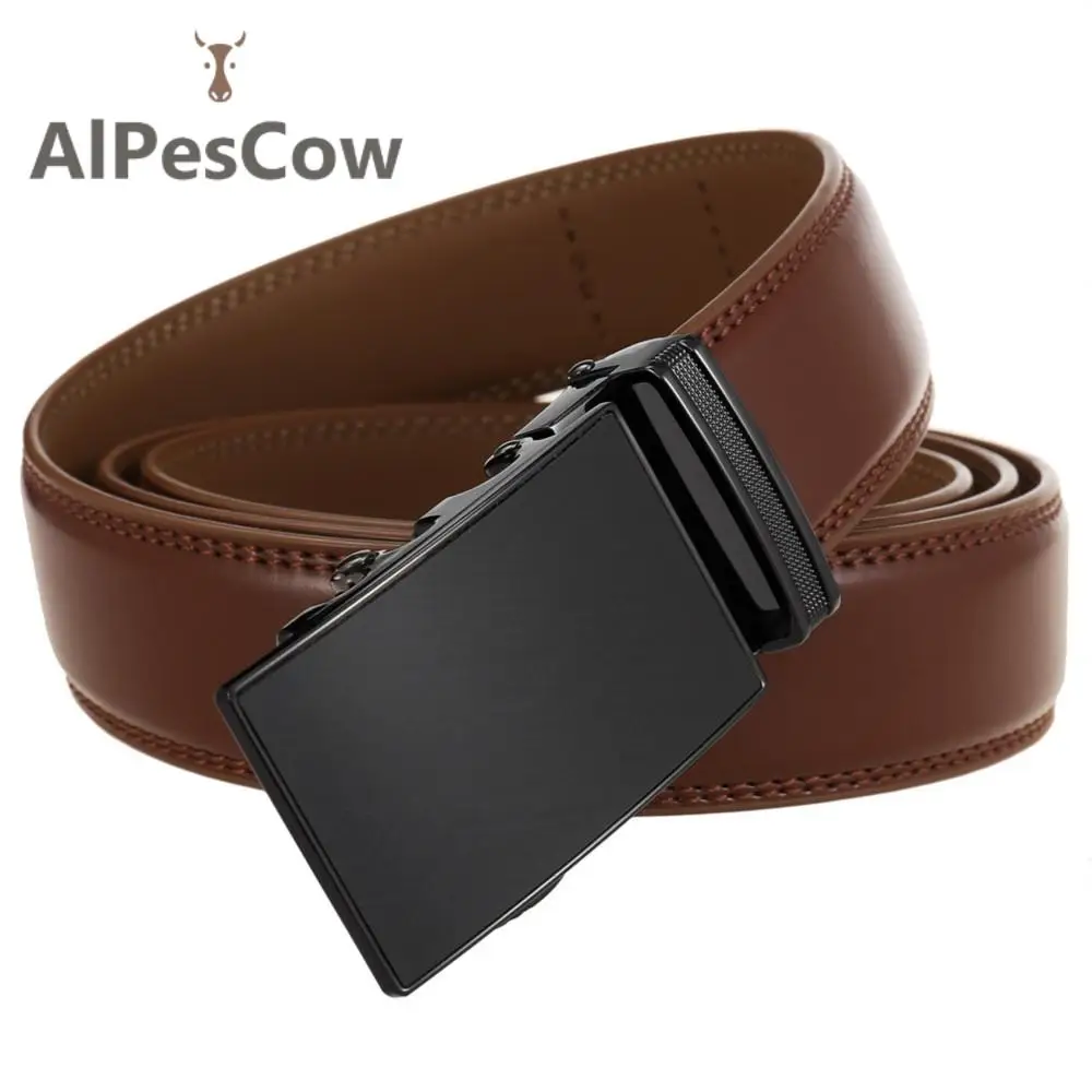 Male Genuine Leather Belt for Men 100% Alps Cowhide Ratchet Belt 3.0cm Width Luxury Designer Formal High Quality Casual Business
Male Genuine Leather Belt for Men 100% Alps Cowhide Ratchet Belt 3.0cm Width Luxury Designer Formal High Quality Casual Business