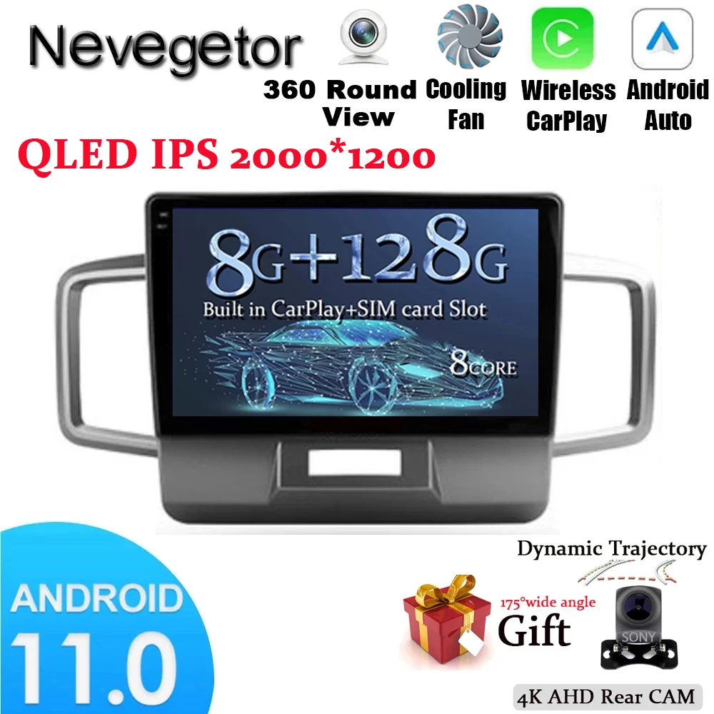 Автомобильный радиоприемник Carplay, Android 11 дюймов, DSP IPS, для Honda Freed 1 2008-2016, правый GPS радиоприемник 360, камера DTS, Hi-Fi, головное устройство для авто...
Автомобильный радиоприемник Carplay, Android 11 дюймов, DSP IPS, для Honda Freed 1 2008-2016, правый GPS радиоприемник 360, камера DTS, Hi-Fi, головное устройство для авто...