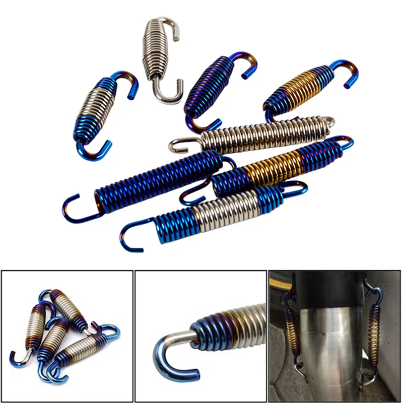 1pcs universal motorcycle stainless steel spring hooks for air exhaust pipe design 
1pcs universal motorcycle stainless steel spring hooks for air exhaust pipe design