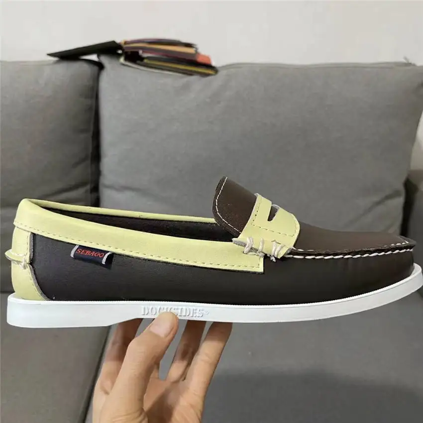 Men Genuine Leather Driving Shoes,Slip On Docksides Classic Boat Shoe,Brand Design Flats Loafers For Men Women 2022A36
Men Genuine Leather Driving Shoes,Slip On Docksides Classic Boat Shoe,Brand Design Flats Loafers For Men Women 2022A36