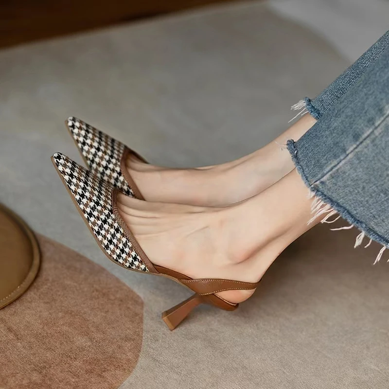 Pointed Toe Sexy High Heels Women New Sandals Summer Shoes 2023 Designer Party Shoes Dress Pumps Slingback Slippers Stilettos
Pointed Toe Sexy High Heels Women New Sandals Summer Shoes 2023 Designer Party Shoes Dress Pumps Slingback Slippers Stilettos