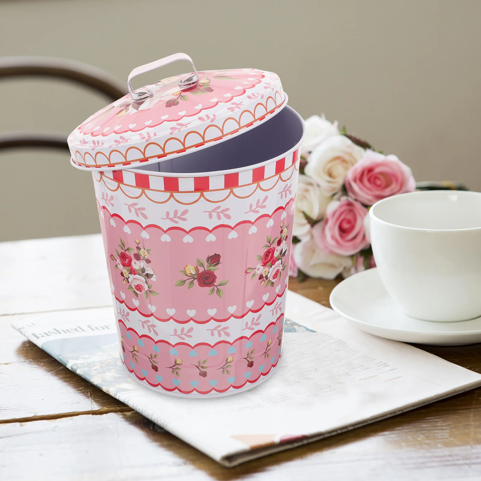 Desktop Office Garbage Can Lid Farmhouse Cookie Jar Wrought Iron Mini Trash For
Desktop Office Garbage Can Lid Farmhouse Cookie Jar Wrought Iron Mini Trash For