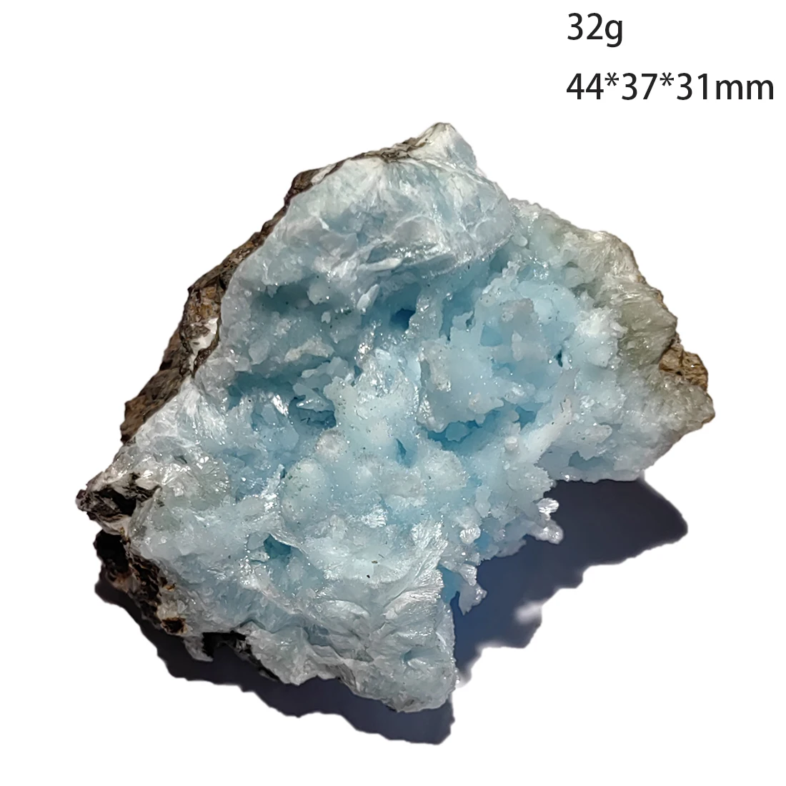 

C5-7C образцы, натуральные синие арагонитовые Минеральные Кристаллы из провинции Юньнань, Китай
