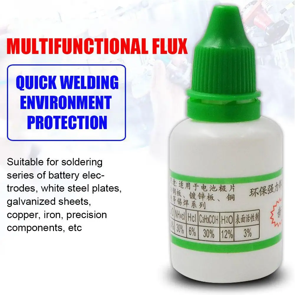 20ml Stainless Steel Flux Soldering Paste Liquid Solder Welding Materials Effective Liquid Soldering Tools Quick Tool Weldi C2z9
20ml Stainless Steel Flux Soldering Paste Liquid Solder Welding Materials Effective Liquid Soldering Tools Quick Tool Weldi C2z9