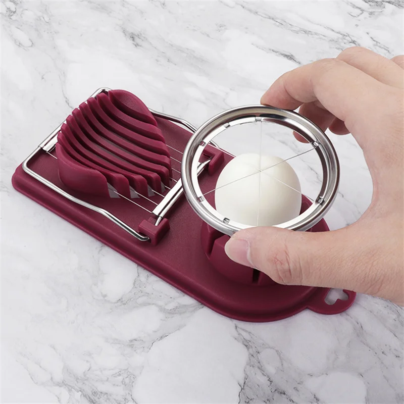 Egg Slicers Section Cutter Divider Multifunctional Plastic Food Splitter Portable Egg Cutter Sectioner Cutter Mold Creative Home
Egg Slicers Section Cutter Divider Multifunctional Plastic Food Splitter Portable Egg Cutter Sectioner Cutter Mold Creative Home