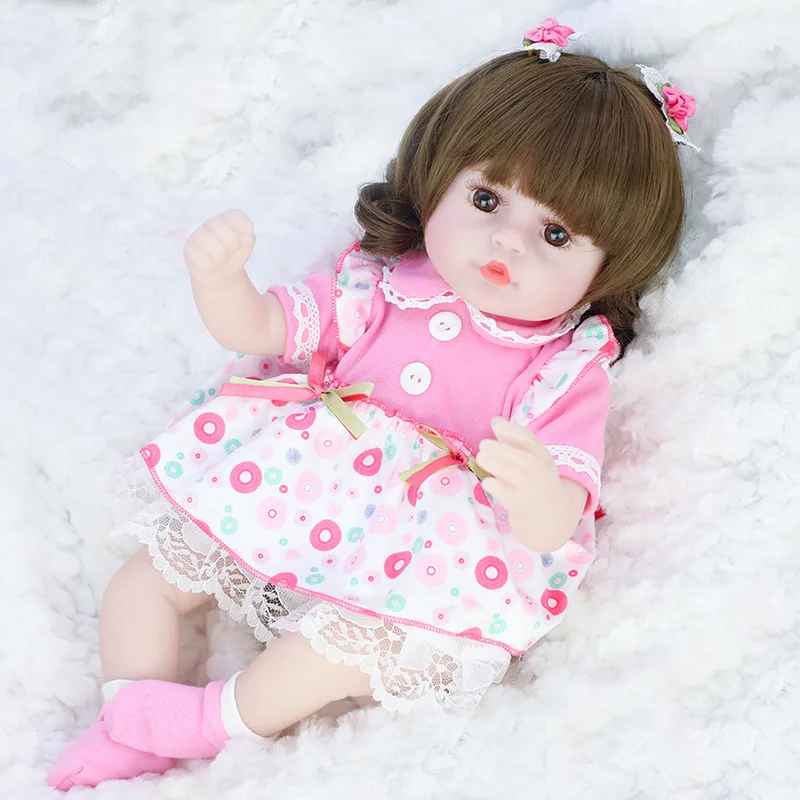 Rebirth Doll 42cm Simulation Doll Comfort Toy Change Doll Girl Birthday Gift Children‘s Playmate
Rebirth Doll 42cm Simulation Doll Comfort Toy Change Doll Girl Birthday Gift Children‘s Playmate