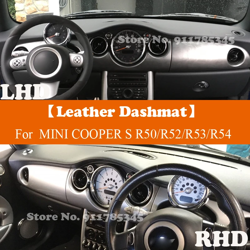 Suede Leather Dashmat Car Dashboard Cover Pad Dash Mat Carpet Accessory For Medidas MINI COOPER S R50/R52/R53/R54 2006-2008
Suede Leather Dashmat Car Dashboard Cover Pad Dash Mat Carpet Accessory For Medidas MINI COOPER S R50/R52/R53/R54 2006-2008