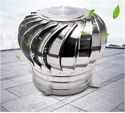Stainless Steel Roof Ventilator Wind Turbines Flue Pipe Cover Cap Vent Top Roof Ventilating Fan Unpowered Cowl Blowing Ball
Stainless Steel Roof Ventilator Wind Turbines Flue Pipe Cover Cap Vent Top Roof Ventilating Fan Unpowered Cowl Blowing Ball