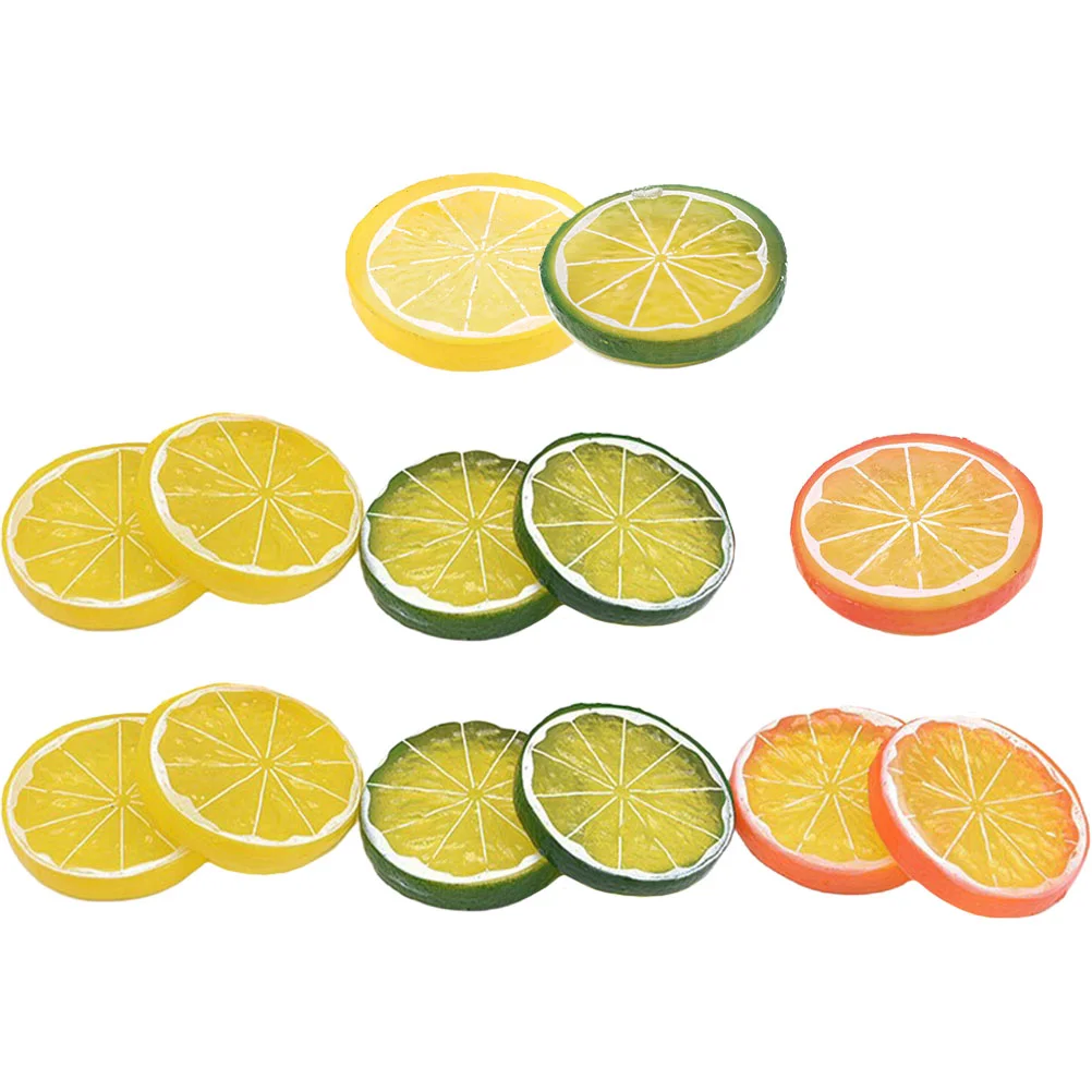 Slices Lemon Fruit Fake Artificial Model Simulation Fruits Plastic Grapefruit Decor Lifelike Faux Realistic Slice Prop Ornament
Slices Lemon Fruit Fake Artificial Model Simulation Fruits Plastic Grapefruit Decor Lifelike Faux Realistic Slice Prop Ornament