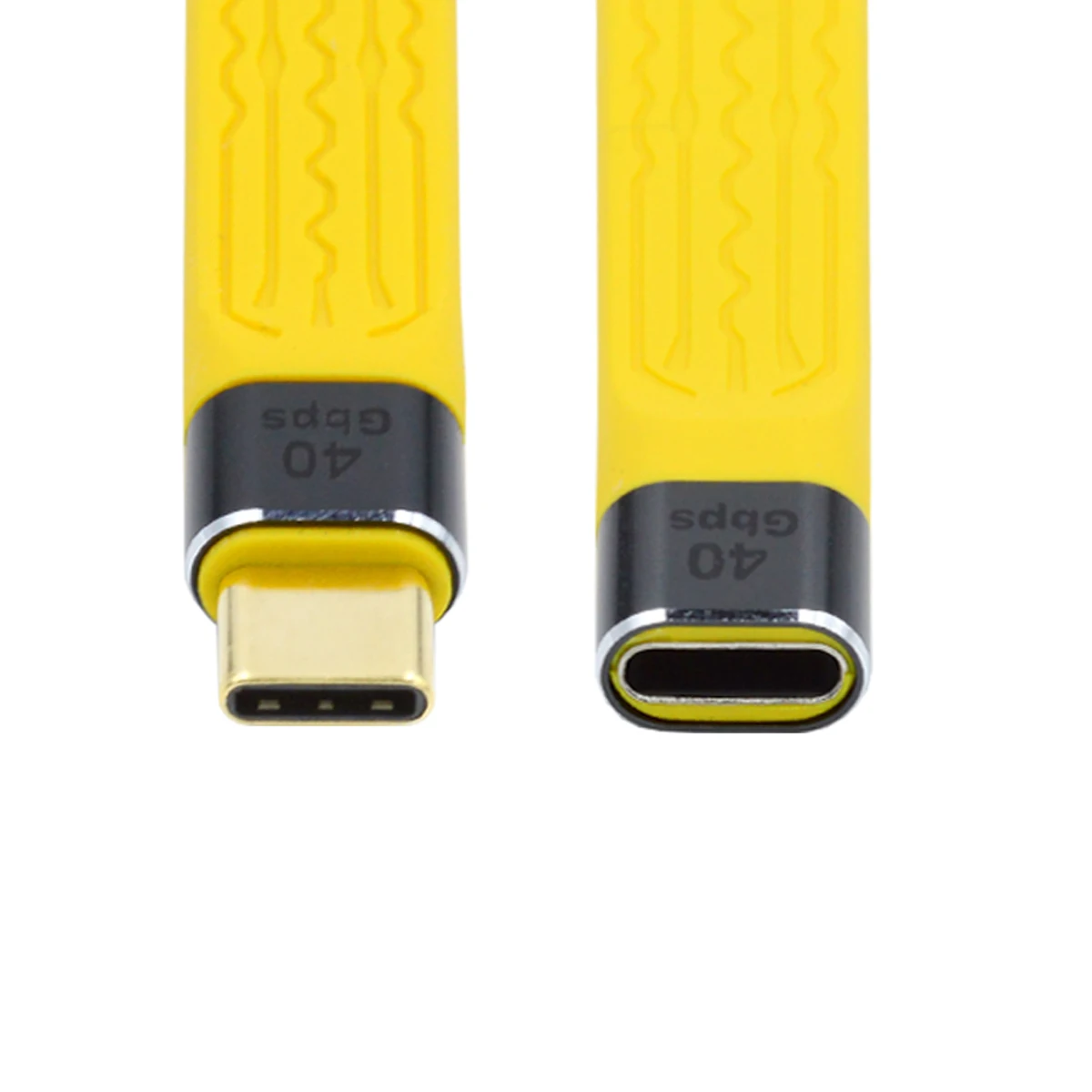 Xiwai USB4 USB C Extension Cable Slim Flat Male to Female 40Gbps with 100W Charging and 8K@60Hz Compatible with TB3/4
Xiwai USB4 USB C Extension Cable Slim Flat Male to Female 40Gbps with 100W Charging and 8K@60Hz Compatible with TB3/4