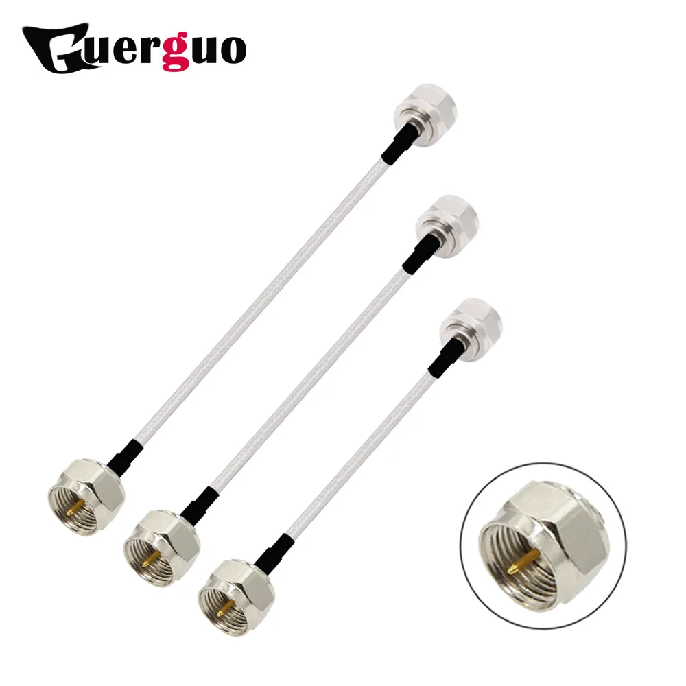 10PCS RG316 Pigtail Cable F Male Switch F Male Connector RF Coaxial Cable Adapter for TV Signal WIFI GSM GPS 4G 5G Module
10PCS RG316 Pigtail Cable F Male Switch F Male Connector RF Coaxial Cable Adapter for TV Signal WIFI GSM GPS 4G 5G Module