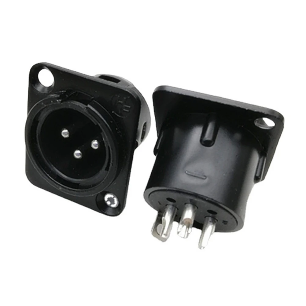 3Pin XLR Socket Male Female Panel Mount Chassis Socket Mic Jack Audio Connector Microphone Socket XLR For Patch Bay Snake Cable
3Pin XLR Socket Male Female Panel Mount Chassis Socket Mic Jack Audio Connector Microphone Socket XLR For Patch Bay Snake Cable